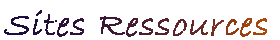 Sites Ressources